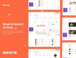 خرید و دانلود Retoza قالب داشبورد مدیریتی (کد + طرح گرافیکی) | ui kit برای داشبورد های رستوران | کدنویسی حرفه ای داشبورد مدیریتی - تصویر 2