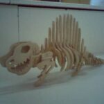 دانلود طرح معرق کاری دایناسور خزنده دیمترودون حرفه‌ و فن کار دستی فنی و حرفه ای