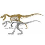 دانلود طرح معرق کاری دایناسور تیرکس 3 حرفه‌ و فن کار دستی فنی و حرفه ای