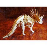 دانلود طرح معرق کاری دایناسور تریسراتوپس 3 حرفه‌ و فن کار دستی فنی و حرفه ای