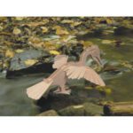 دانلود طرح معرق کاری مرغ ماهی خوار پر باز حرفه‌ و فن کار دستی فنی و حرفه ای