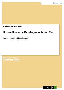 Human Resource Development in Wal-Mart: Improvement of Employees - Image pdf