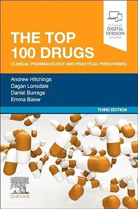 The Top 100 Drugs_656723946eb93 خرید و دانلود کتاب The Top 100 Drugs: Clinical Pharmacology and Practical Prescribing (3rd Edition) - تصویر 1