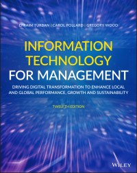 خرید و دانلود کتاب Information Technology for Management: Driving Digital Transformation to Increase Local and Global