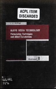 خرید و دانلود نسخه کامل کتاب Alkyd Resin Technology Formulating Techniques and Allied Calculations – Pdf_6838878551871.jpeg خرید و دانلود نسخه کامل کتاب Alkyd Resin Technology Formulating Techniques and Allied Calculations – Pdf