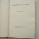 خرید و دانلود نسخه کامل کتاب Applied Elasticity BY Chi-teh Wang –  pdf