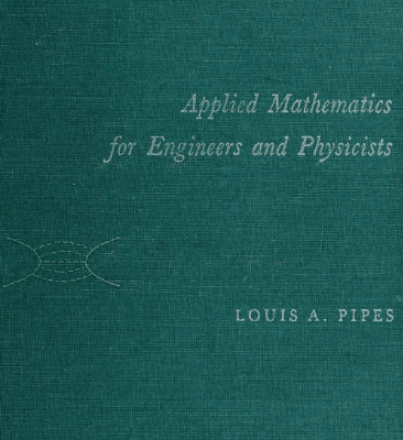 خرید و دانلود نسخه کامل کتاب Applied mathematics for engineers and physicists (2nd Edition) –  Pdf