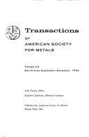خرید و دانلود نسخه کامل کتاب ASM Transactions Quarterly, Volume 59 –  Pdf