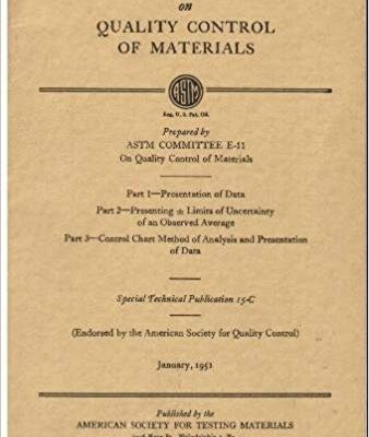 خرید و دانلود نسخه کامل کتاب ASTM Manual on Quality Control of Materials