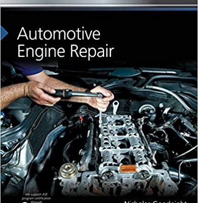 خرید و دانلود نسخه کامل کتاب Automotive Engine Repair: CDX Master Automotive Technician Series –  Pdf