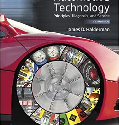 خرید و دانلود نسخه کامل کتاب Automotive Technology: Principles, Diagnosis, and Service (6th Edition) [2020] –  PDF