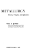 خرید و دانلود نسخه کامل کتاب Basic engineering metallurgy; theories, principles, and applications BY Keyser –  Pdf