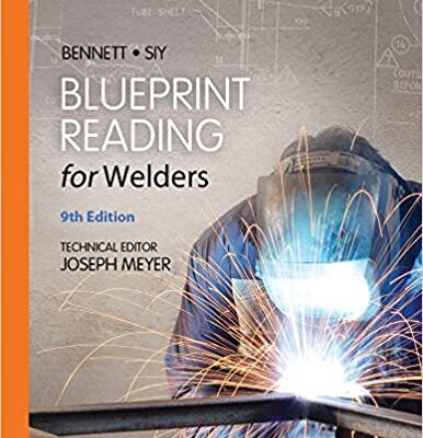 خرید و دانلود نسخه کامل کتاب Blueprint Reading for Welders, Spiral bound Version (9th Edition) –  Pdf