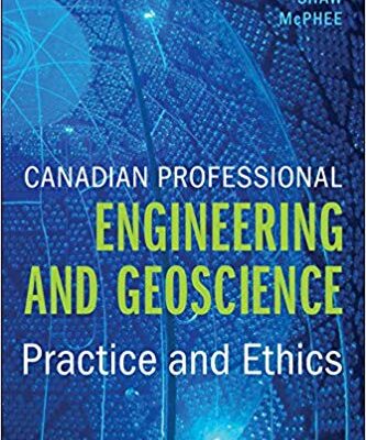خرید و دانلود نسخه کامل کتاب Canadian Professional Engineering and Geoscience Edition (6th edition) – pdf