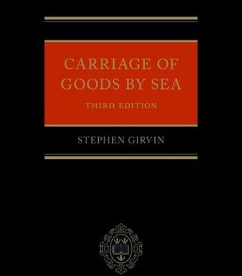 خرید و دانلود نسخه کامل کتاب Carriage of Goods by Sea (3rd Edition) – Pdf