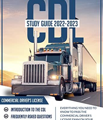خرید و دانلود نسخه کامل کتاب CDL Study Guide 2022-2023: Everything You Need to Know to Pass the Commercial Driver’s License Exam on your First Attempt [2022] –  +  pdf