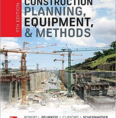 خرید و دانلود نسخه کامل کتاب Construction Planning, Equipment, and Methods, Ninth Edition