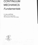 خرید و دانلود نسخه کامل کتاب Continuum Mechanics Fundamentals BY Valliappan –  Pdf