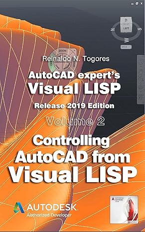 خرید و دانلود نسخه کامل کتاب Controlling AutoCAD from Visual LISP: Release 2019 edition. (AutoCAD expert’s Visual LISP Book 2) – + PDF_68362d2b156c4.jpeg خرید و دانلود نسخه کامل کتاب Controlling AutoCAD from Visual LISP: Release 2019 edition. (AutoCAD expert’s Visual LISP Book 2) – + PDF