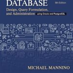 خرید و دانلود نسخه کامل کتاب Database Design, Query, Formulation, and Administration: Using Oracle and PostgreSQL –  +  Pdf