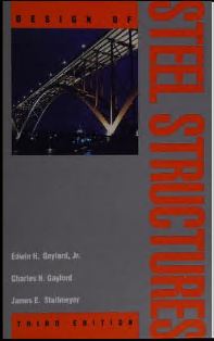 خرید و دانلود نسخه کامل کتاب Design of steel structures (3rd Edition) BY Gaylord –  Pdf