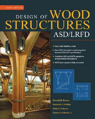 خرید و دانلود نسخه کامل کتاب Design of wood structures–ASD/LRFD (6th Edition) –  Pdf