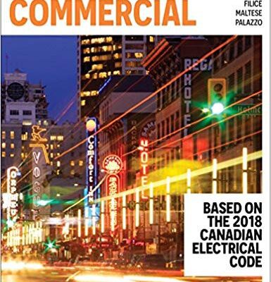 خرید و دانلود نسخه کامل کتاب Electrical Wiring: Commercial (8th Canadian edition)[2019] –  Pdf