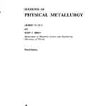 خرید و دانلود نسخه کامل کتاب Elements of physical metallurgy (Addison-Wesley series in metallurgy and materials) (3rd Edition) –  Pdf