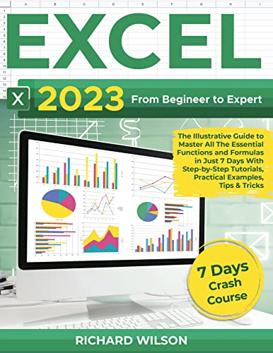 خرید و دانلود نسخه کامل کتاب EXCEL 2023: From Beginner to Expert | The Illustrative Guide to Master All The Essential Functions and Formulas in Just 7 Days With Step-by-Step Tutorials, Practical Examples, Tips & Tricks – + Pdf_683641b6c1775.jpeg خرید و دانلود نسخه کامل کتاب EXCEL 2023: From Beginner to Expert | The Illustrative Guide to Master All The Essential Functions and Formulas in Just 7 Days With Step-by-Step Tutorials, Practical Examples, Tips & Tricks – + Pdf