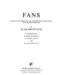 خرید و دانلود نسخه کامل کتاب Fans; design and operation of centrifugal, axial-flow, and cross-flow fans –  Pdf