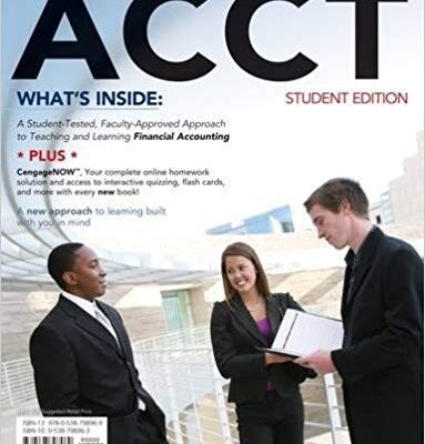 خرید و دانلود نسخه کامل کتاب Financial ACCT:  2010 Student Edition