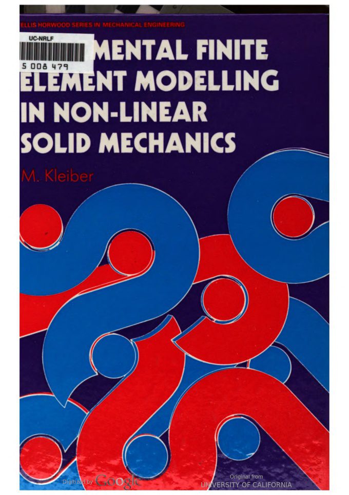 خرید و دانلود نسخه کامل کتاب Incremental Finite Element Modelling in Non-Linear Solid Mechanics – pdf_683991acdde3c.jpeg خرید و دانلود نسخه کامل کتاب Incremental Finite Element Modelling in Non-Linear Solid Mechanics – pdf