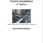 خرید و دانلود نسخه کامل کتاب Instructor’s Solutions Manual for Traffic Engineering, 5th Edition+ Solutions and Powerpoints