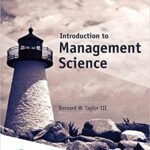 خرید و دانلود نسخه کامل کتاب Introduction to Management Science (13th Edition) [2019] –  PDF