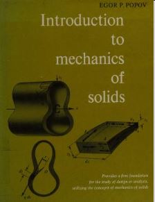 خرید و دانلود نسخه کامل کتاب Introduction to mechanics of solids –  Pdf