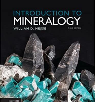خرید و دانلود نسخه کامل کتاب Introduction to Mineralogy (3rd Edition) –  pdf