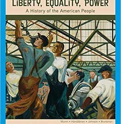 خرید و دانلود نسخه کامل کتاب Liberty, Equality, Power: A History of the American People (Enhanced 7th Edition) –  pdf