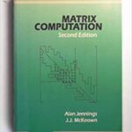 خرید و دانلود نسخه کامل کتاب Matrix Computation (2nd Edition) BY Jennings –  Pdf