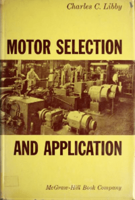 خرید و دانلود نسخه کامل کتاب Motor selection and application –  Pdf