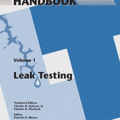 خرید و دانلود نسخه کامل کتاب Nondestructive Testing Handbook: Leak Testing (3rd Edition) –  Pdf