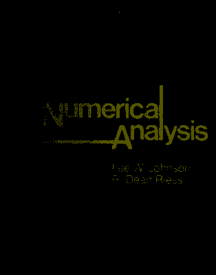 خرید و دانلود نسخه کامل کتاب Numerical Analysis BY Riess –  Pdf