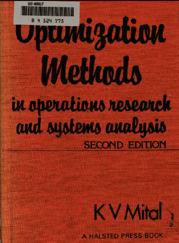 خرید و دانلود نسخه کامل کتاب Optimization methods in operations research and systems analysis (2nd Edition) – Pdf_683963624792b.png خرید و دانلود نسخه کامل کتاب Optimization methods in operations research and systems analysis (2nd Edition) – Pdf