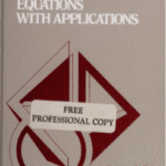خرید و دانلود نسخه کامل کتاب Ordinary differential equations with applications BY Reiss –  Pdf