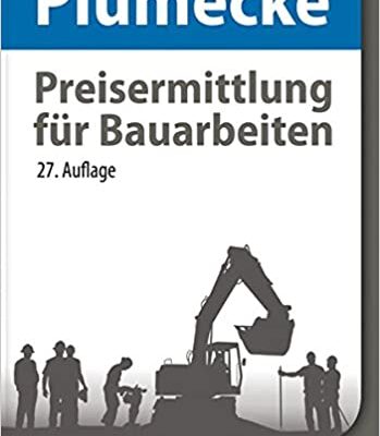 خرید و دانلود نسخه کامل کتاب Plümecke – Preisermittlung für Bauarbeiten (German) –  pdf