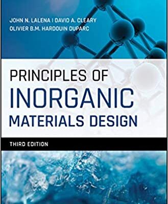 خرید و دانلود نسخه کامل کتاب Principles of Inorganic Materials Design (3rd Edition) –  PDF