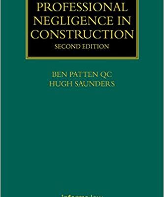 خرید و دانلود نسخه کامل کتاب Professional Negligence in Construction (2nd Edition) –  Pdf