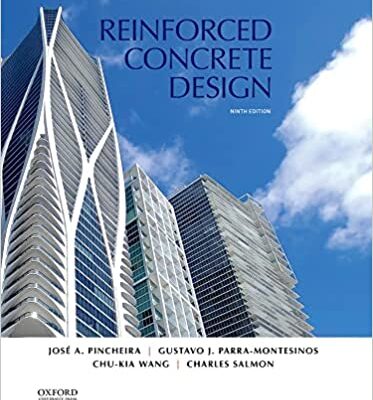 خرید و دانلود نسخه کامل کتاب Reinforced Concrete Design (9th Edition) BY Pincheira –  Pdf
