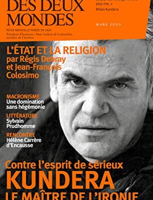 خرید و دانلود نسخه کامل کتاب Revue des Deux Mondes: Milan Kundera le maître de l’ironie (French Edition) –  + Convereted Pdf