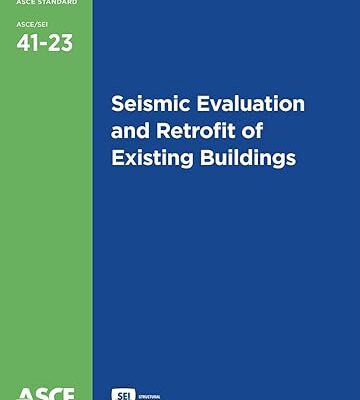 خرید و دانلود نسخه کامل کتاب Seismic Evaluation and Retrofit of Existing Buildings, ASCE/SEI 41-23 –  PDF