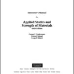 خرید و دانلود نسخه کامل کتاب [Solution Manual] Applied Statics and Strength of Materials (6th Edition) – Pdf